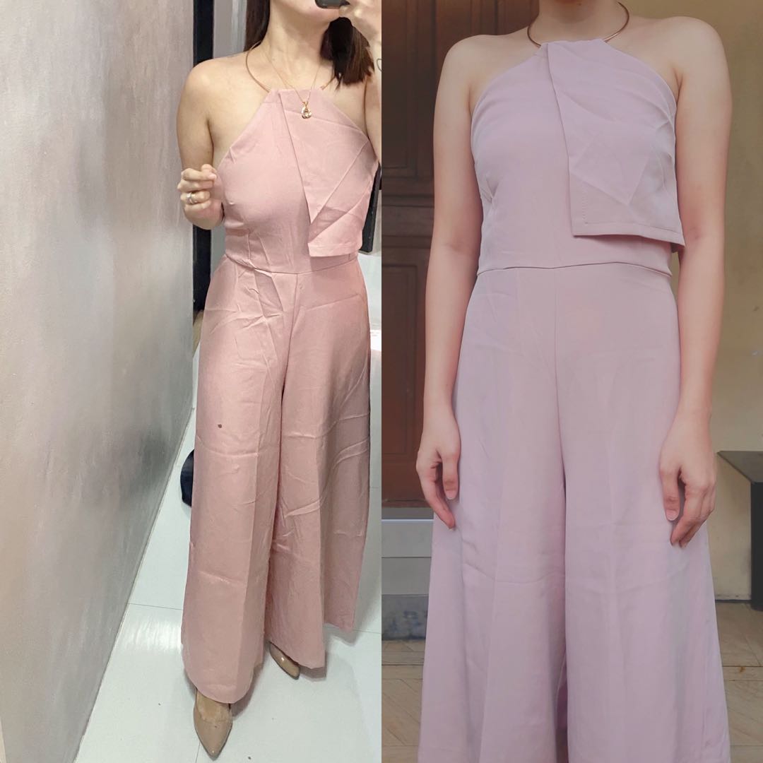 gold formal jumpsuit
