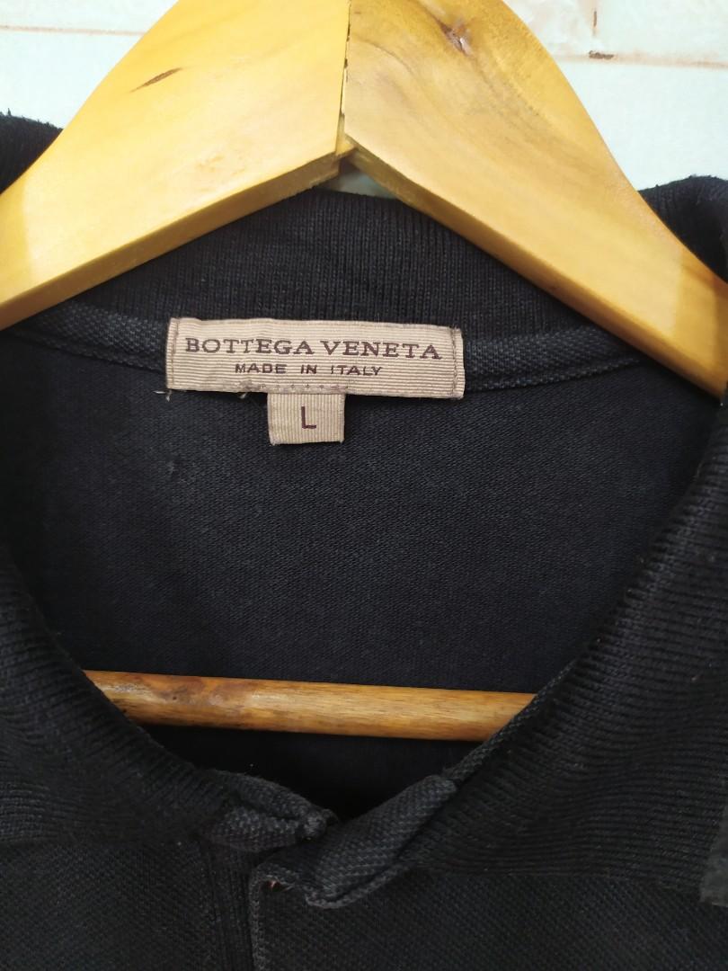 Bottega Veneta Butterfly-emblem Piqué Polo Shirt in Blue for Men