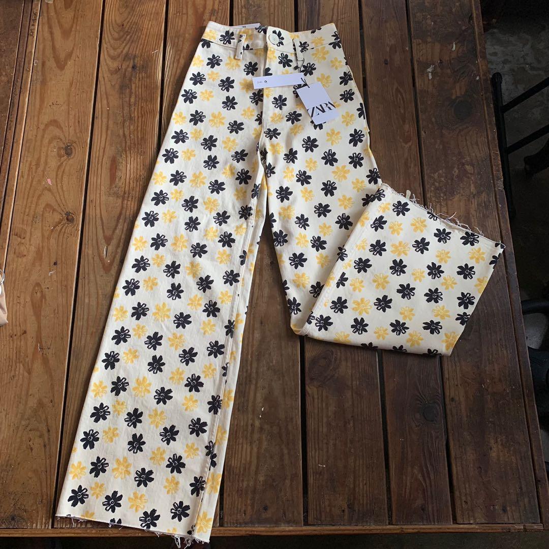 zara daisy jeans