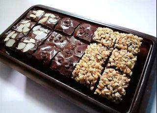 Brownies fudgy enak sekat 15