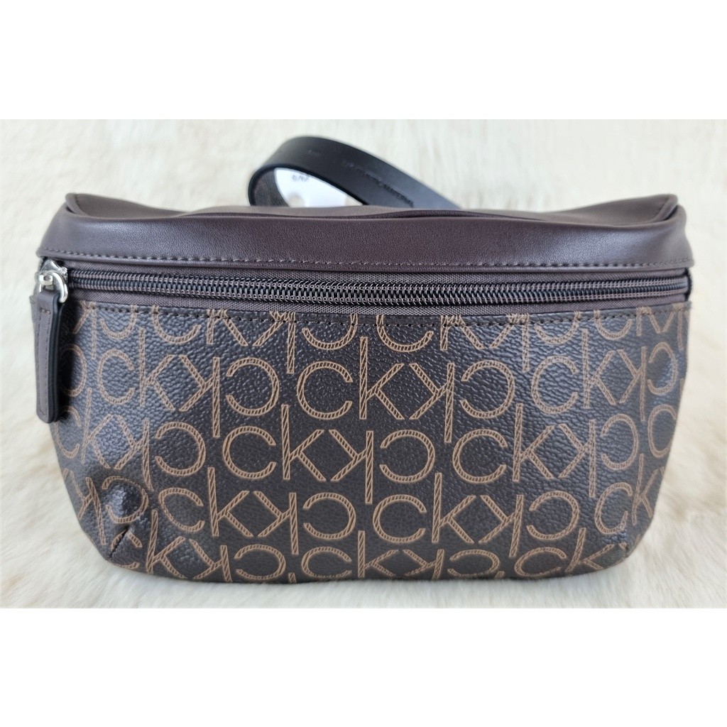 Calvin klein hot sale fanny pack brown