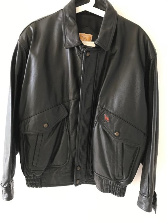 Camel collection leather jacket clearance