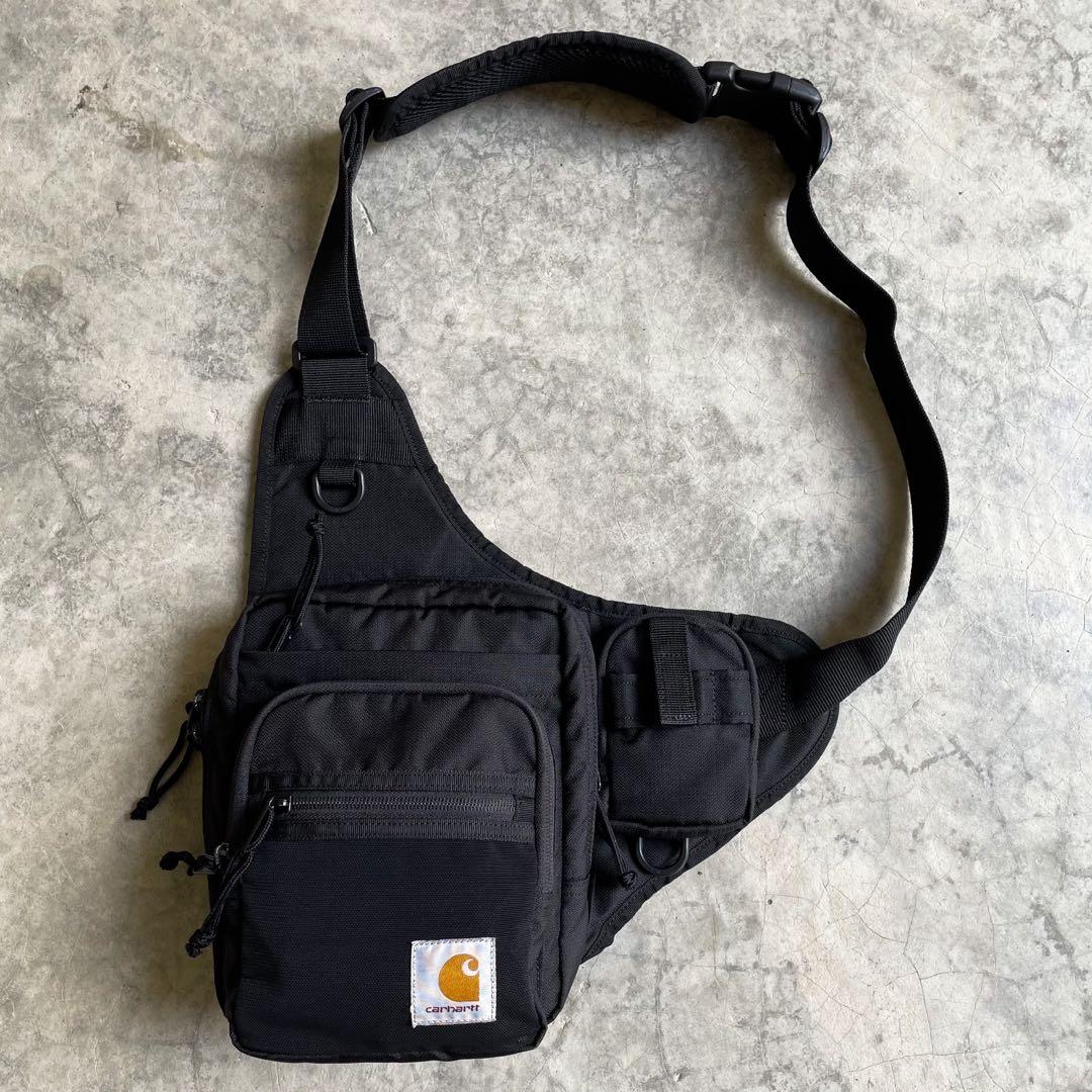 Buy the Carhartt Wip Delta Strap Bag in Black