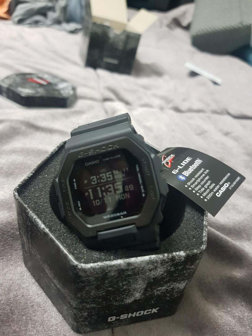Casio G-Shock GBX-100NS-1 G-LIDE Bluetooth, Men's Fashion, Watches