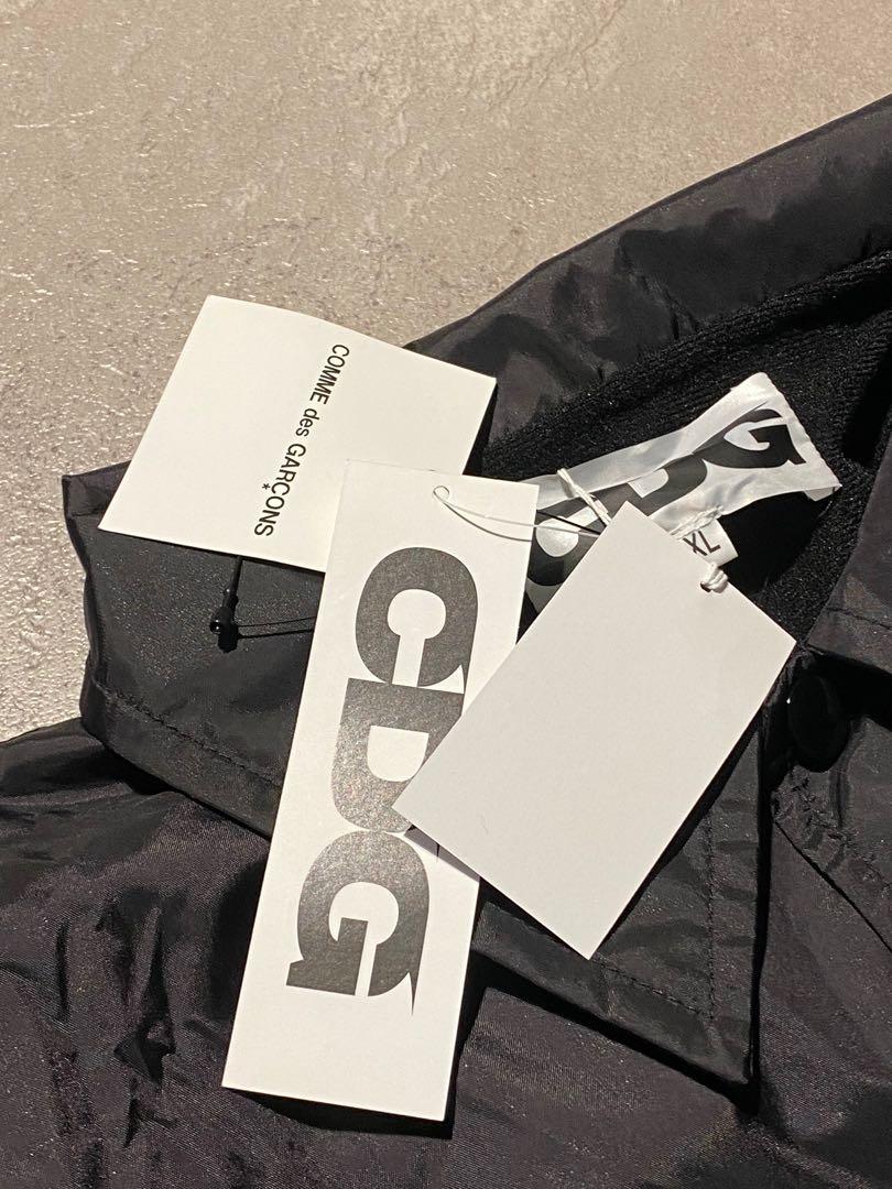 CDG x stussy coach jacket Men s Fashion Tops Sets Tshirts