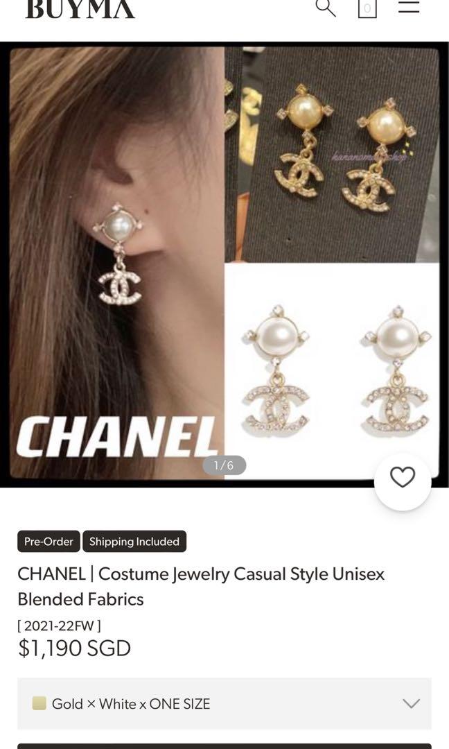 Chanel 21A brand new popular earrings, Women's Fashion, Jewelry &  Organisers, Earrings on Carousell