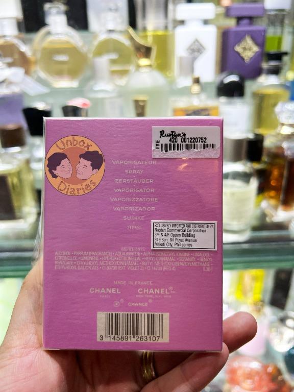 Rustan's chanel perfume store