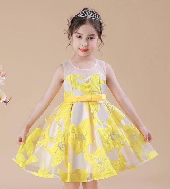 Childrens yellow new arrivals dress