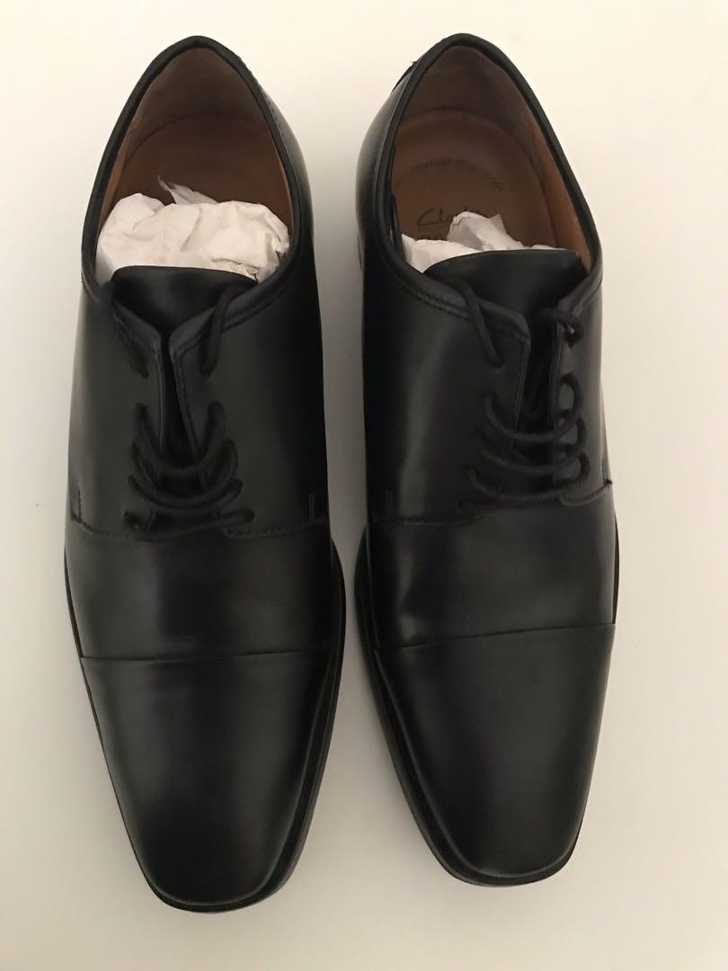 Clarks brand office shoes, Men's Fashion, Dress Shoes on Carousell