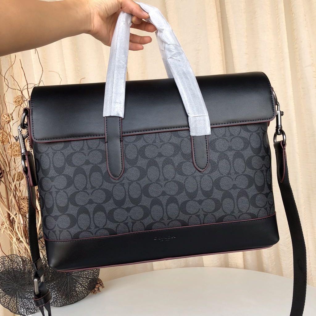 Coach men's hamilton bag clearance