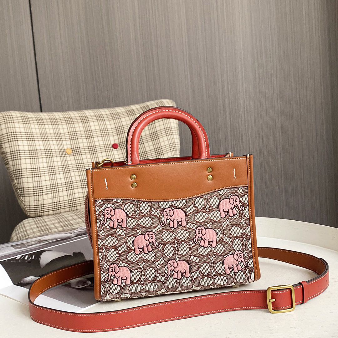 Coach elephant tote best sale