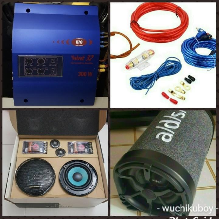 Complete Car Audio System Full Wiring Kit 60A, Car Accessories, Electronics & Lights on Carousell
