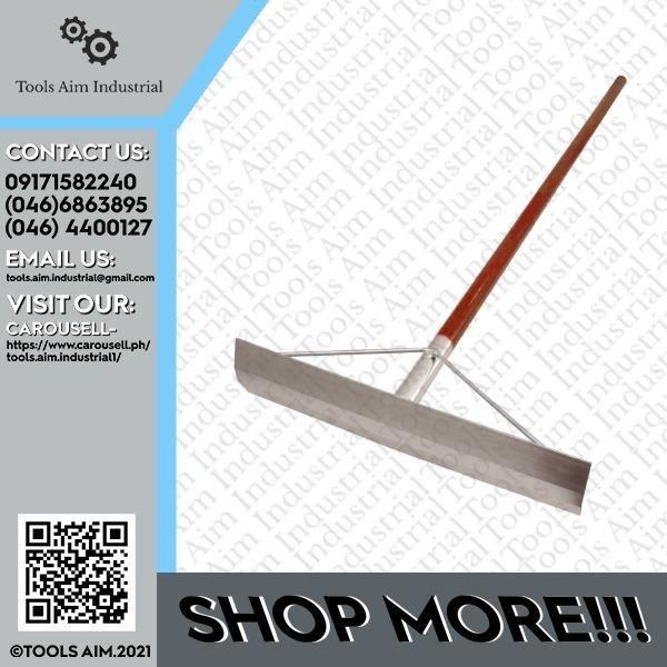Concrete Rake Construction Tools Come Along Spreader, Commercial