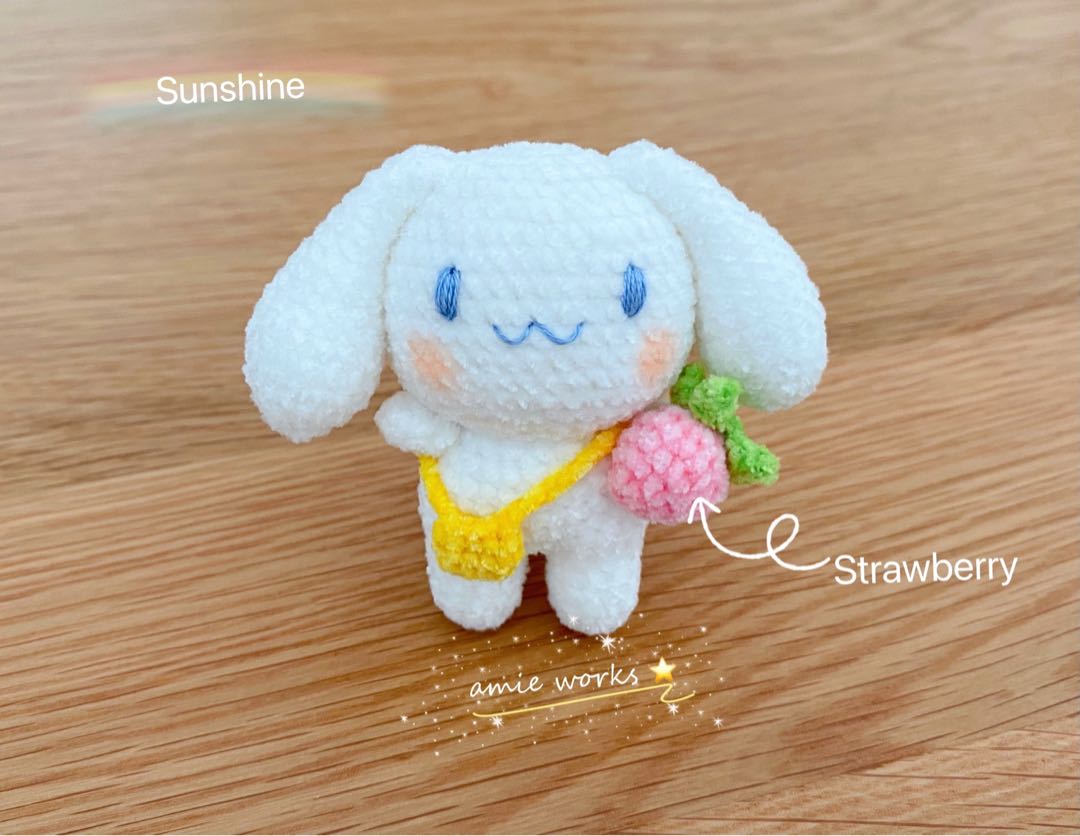 Crochet Cinnamoroll Amigurumi, Hobbies & Toys, Stationery & Craft