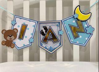 Customised Name Banner