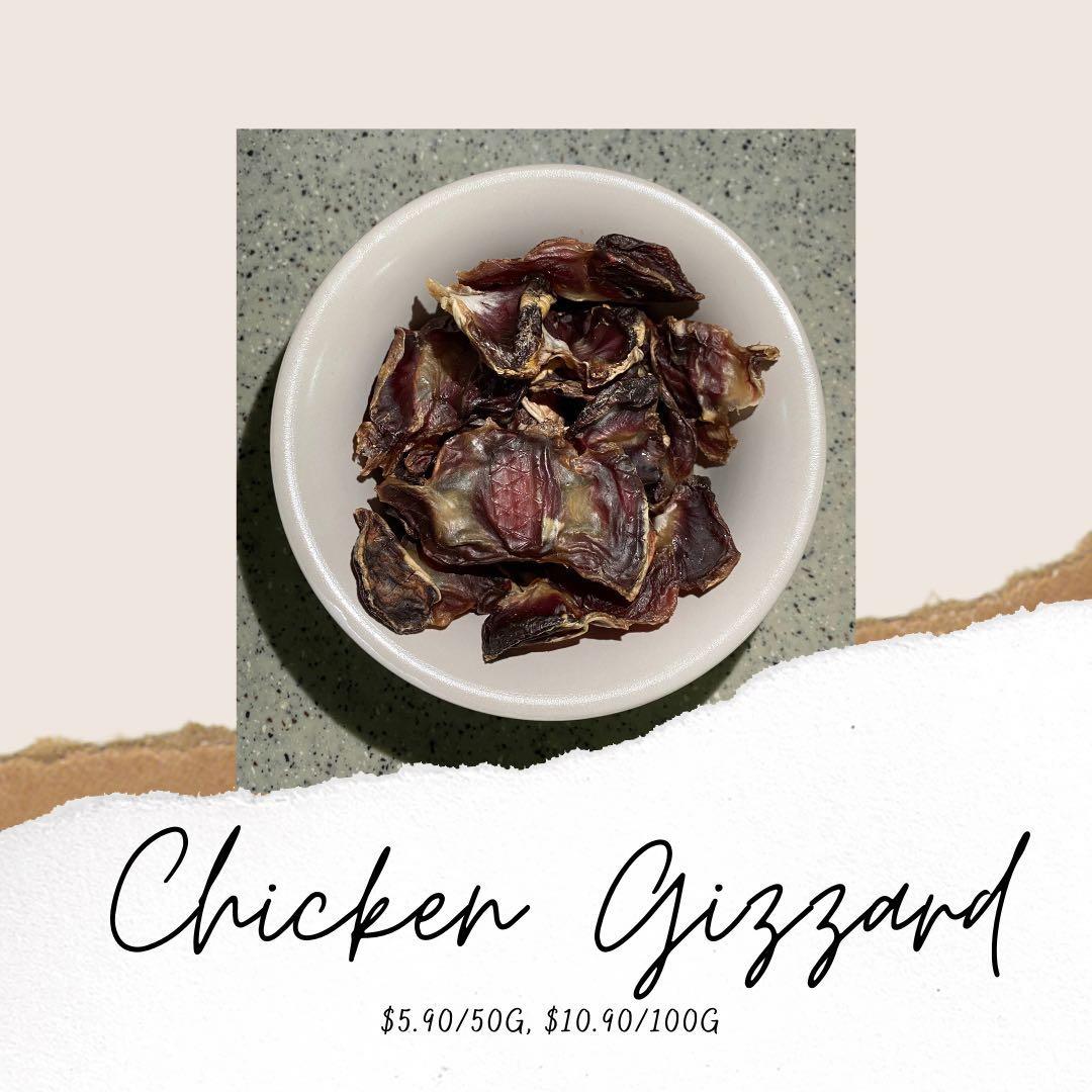 Dehydrated chicken gizzard dog treats online