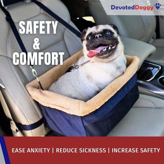 DOG Devoted Doggy Deluxe Pet Booster Seat, Pet Supplies, Homes & Other Pet Accessories on Carousell