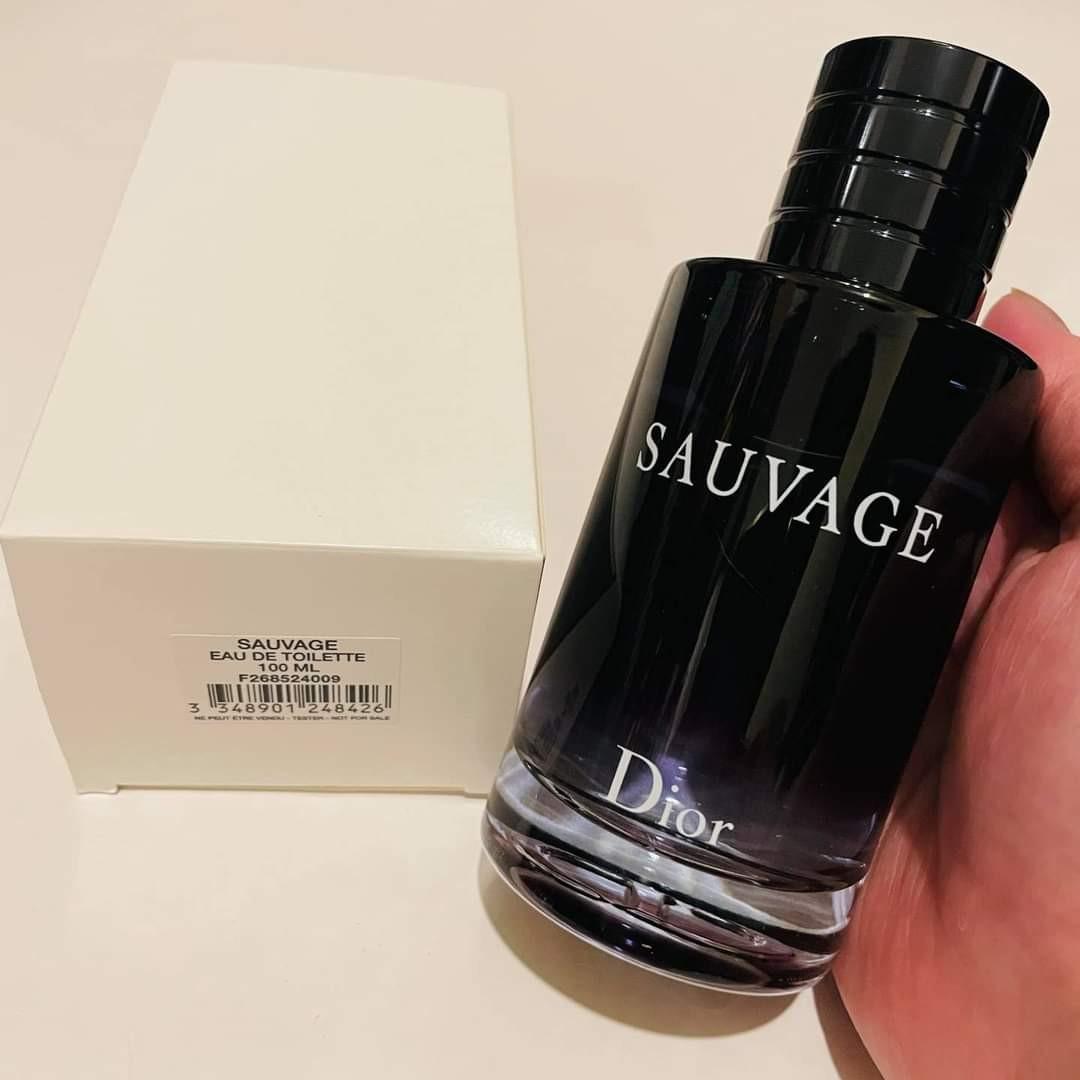 Dior Sauvage Parfum Tester  100ml 34 oz  Belle Amore