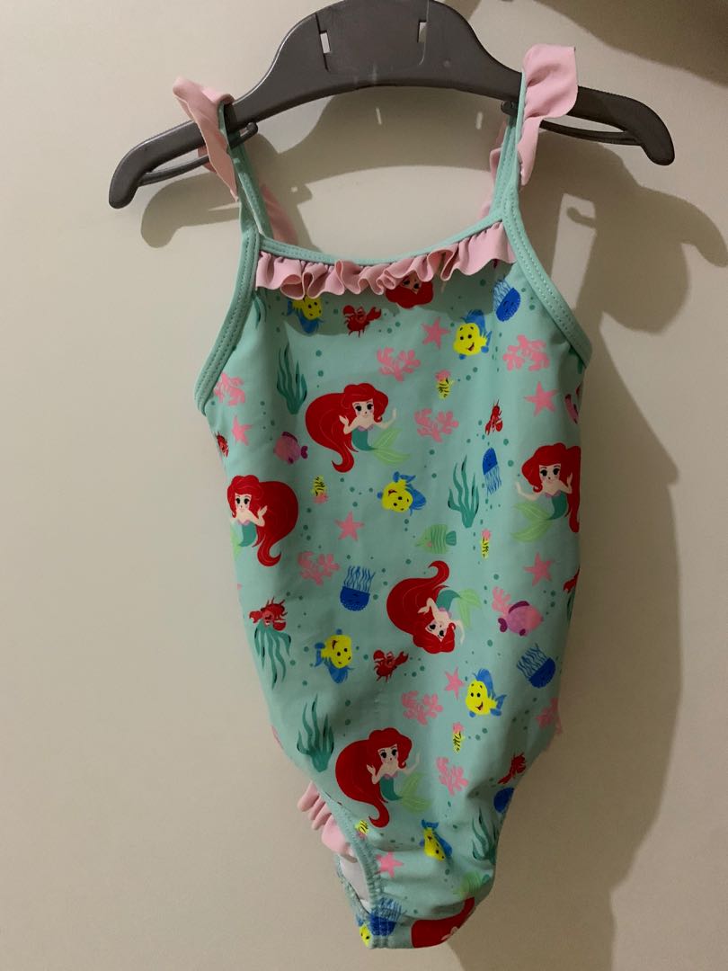 Disney baby swimsuit / swimsuit Ariel little mermaid disney, Bayi