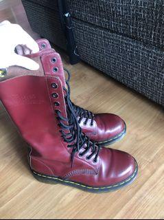 Doc Martens Cherry Red Boots