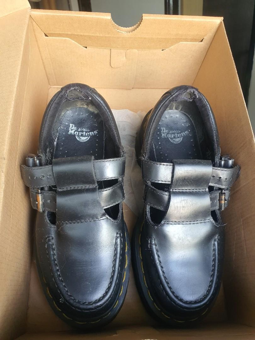 Dr Martens Mary Jane s platform double strap