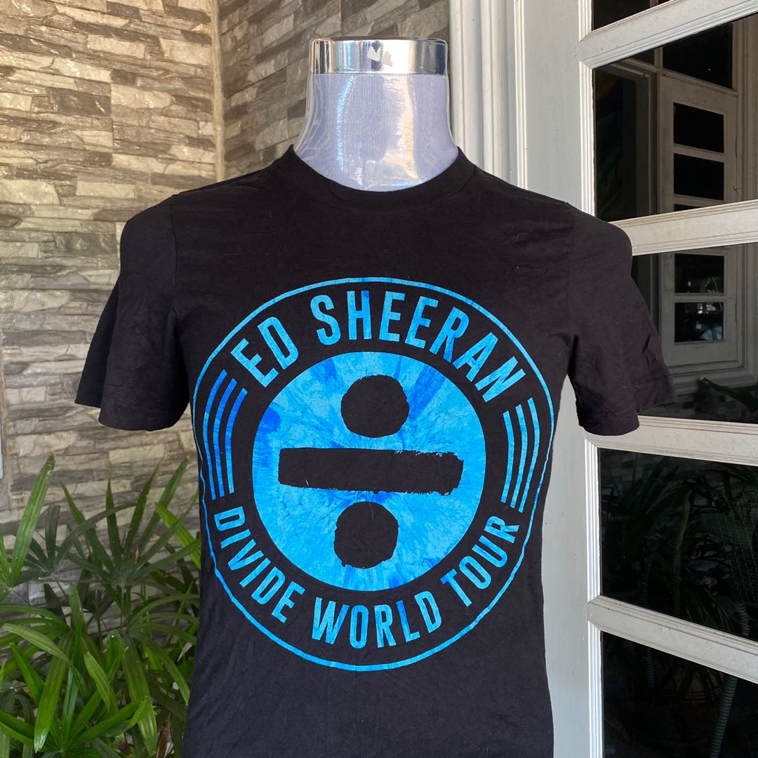 Ed Sheeran world tour, Men's Fashion, Tops & Sets, Tshirts & Polo