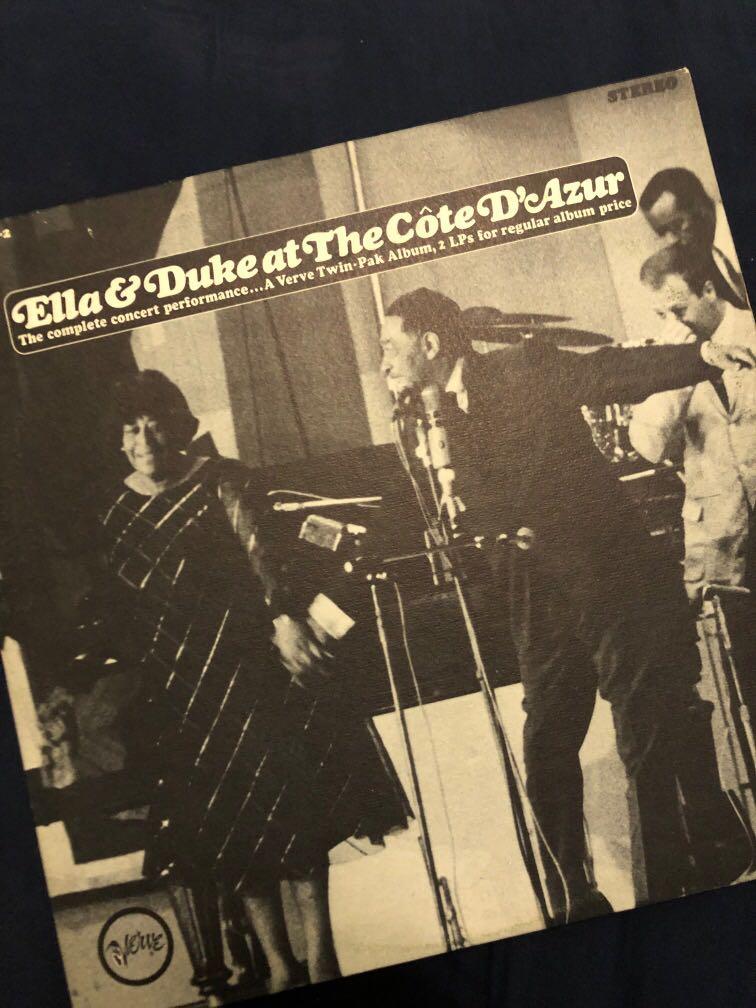 Ella & Duke at The Cote D'Azur 2LP, 興趣及遊戲, 音樂、樂器& 配件 