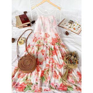 flowery summer dress