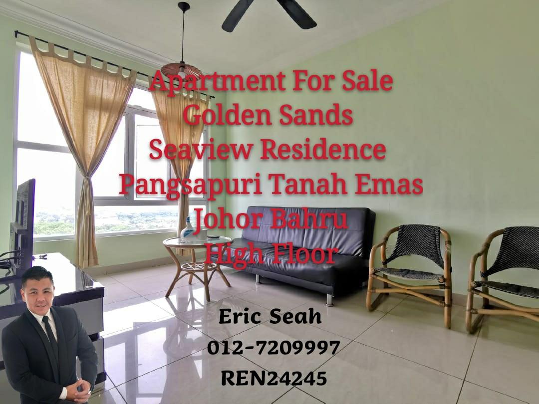 For Sale Gy Apartment For Sale Golden Sands Seaview Residence Pangsapuri Tanah Emas Johor Bahru Property For Sale On Carousell