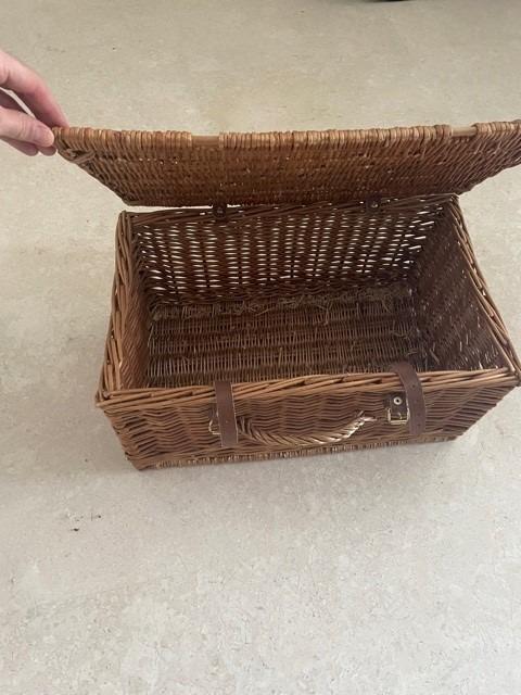 Fortnum & Mason Wicker Hamper, Furniture & Home Living, Home ...