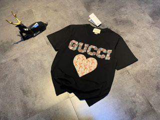 Gucci Liberty T-shirt with patches, size Small