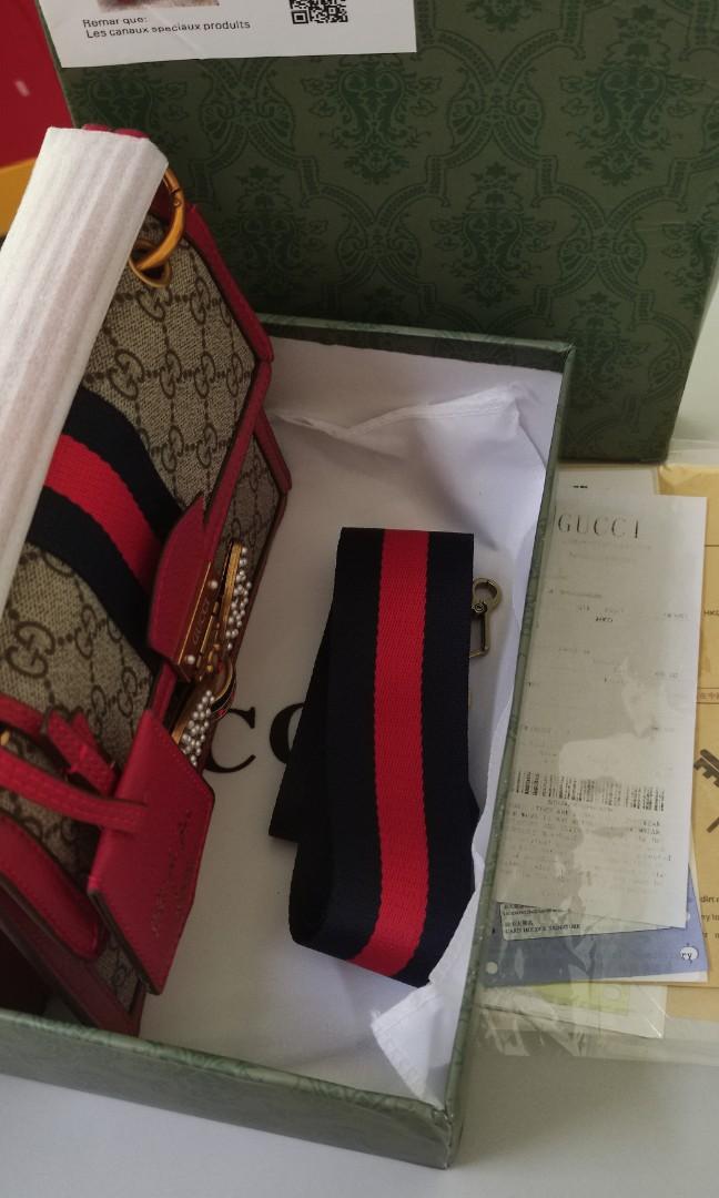 Gucci Maroon, Luxury, Bags & Wallets on Carousell