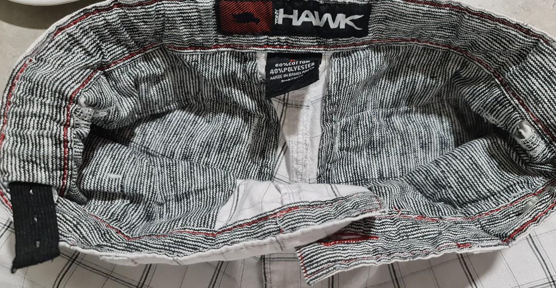 hawk walk shorts(youth) (Category: Shorts) located in General Santos City (Dadiangas). Submitted by curatedstuffs101 (Listing ID 1118959514, Image 3). Description: good as new no flaws not faded size: 16on tag with adjustment on the waist dimenion: waist:30inches length:20inches all items are measured when laid flat we do combine shipping with other items. strictly 2 days reservation only MOP bdo gcash cod via shopee checkout(no discount) lbc cop