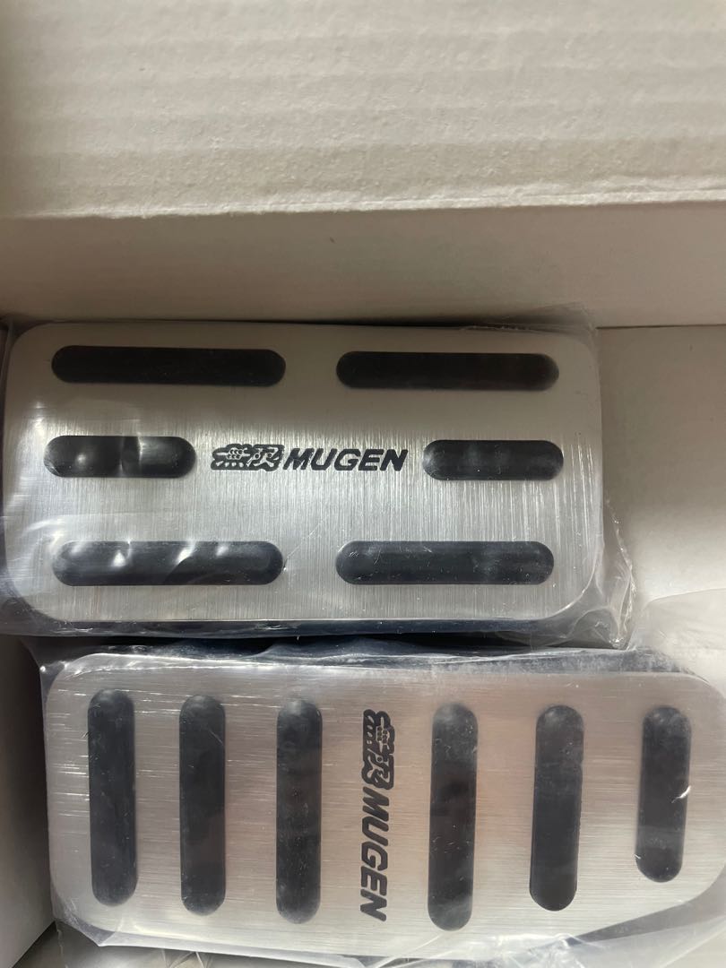 Honda Foot Pedal Cover Mugen, Car Accessories, Accessories on Carousell