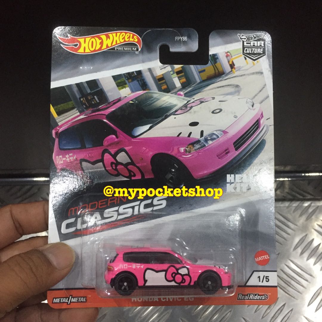 Hot Wheels Honda Hot Wheels Premium - Car Culture - Honda Civic Eg