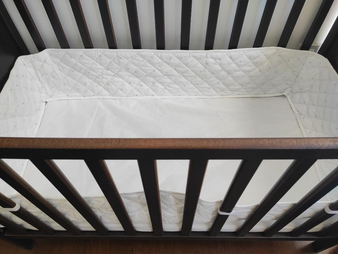 Ikea stars cot bumper pad bed crib, Babies & Kids, Baby Nursery & Kids