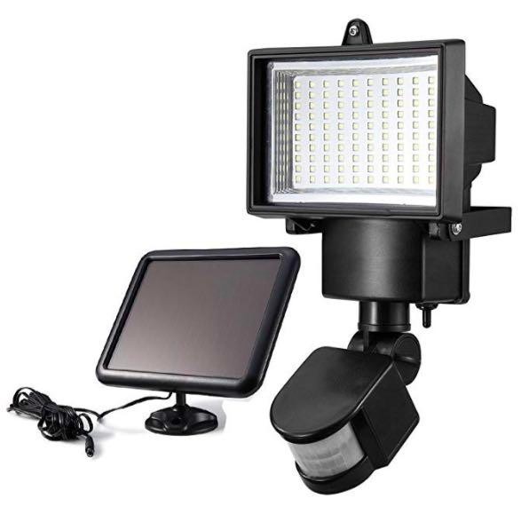 Solar powered motion sensor sales security light