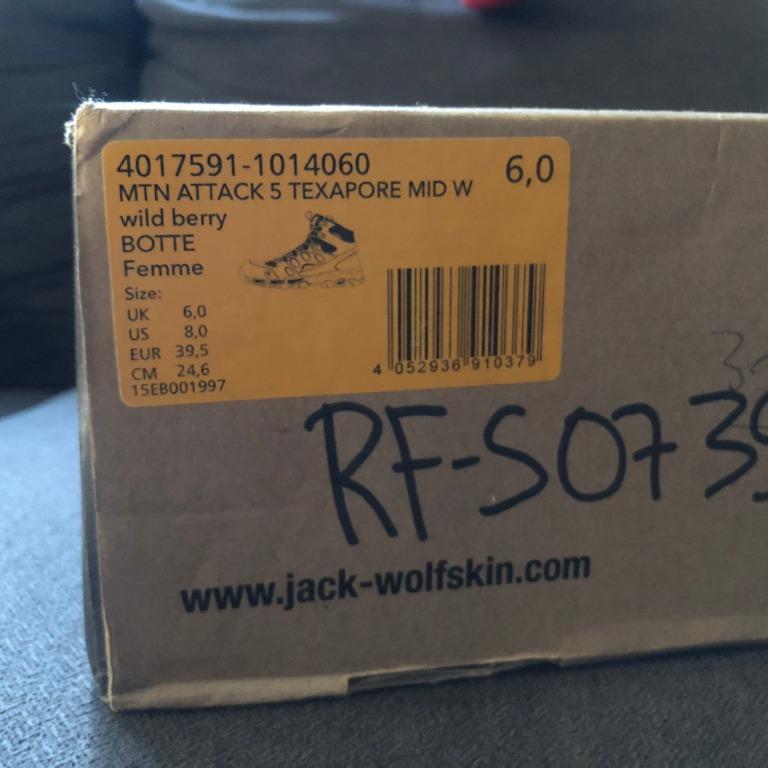 Jack Wolfskin Texapore Mtn Attack 5 [Sepatu Gunung Cewe ...