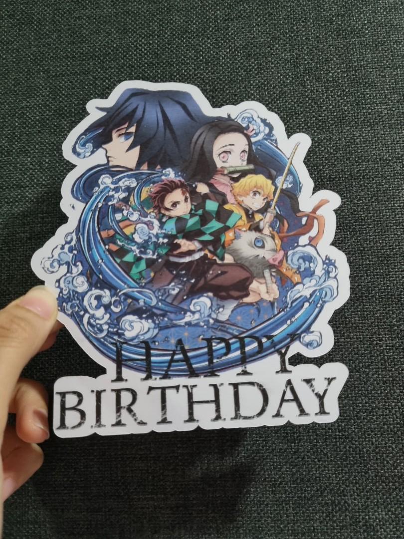 Date A Live Anime Edible Cake Toppers – Cakecery