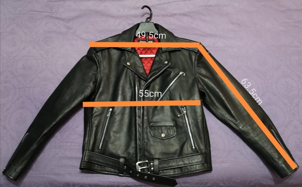 JIM SINN LEATHER BIKER JACKET, Men's Fashion, Coats, Jackets and