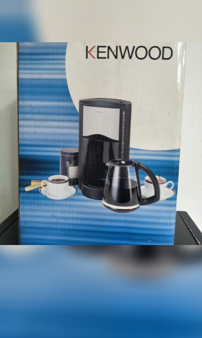 Kenwood CM651 Filter Coffee Maker, 900W (Black/Silver), TV & Home