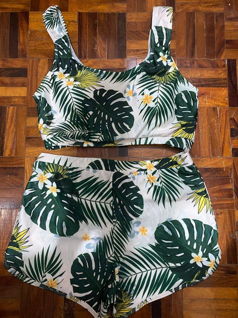 Y2K Korean Two Piece Swimsuit Bikinis, Women's Fashion, Swimwear