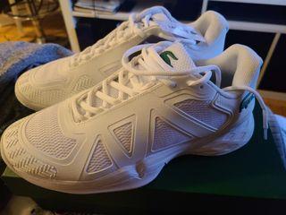 LACOSTE White Tennis shoes- Brand New Size 8 US