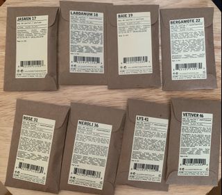 LE LABO 香水/淡香精試用小瓶(No.17,18,19,22,31,36,41,46)64242863016067110