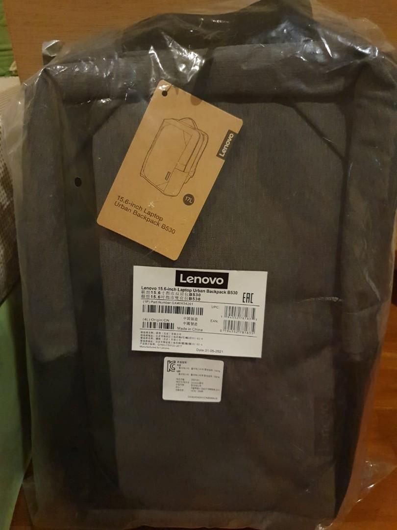 Lenovo Urban Laptop Bag/Sleeve Grey 15.6 inch, Computers & Tech, Parts