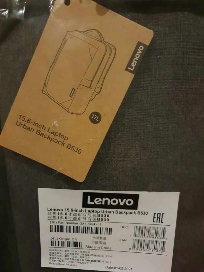Lenovo Urban Laptop Bag/Sleeve Grey 15.6 inch, Computers & Tech, Parts