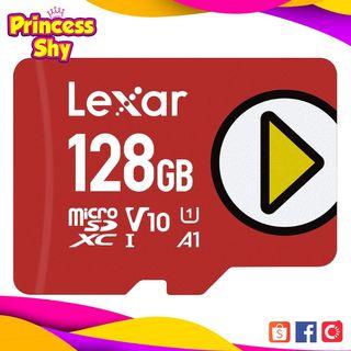 Lexar 128GB PLAY UHS-I A1 V30 U3 micro SDXC Memory Card LMSPLAY128G