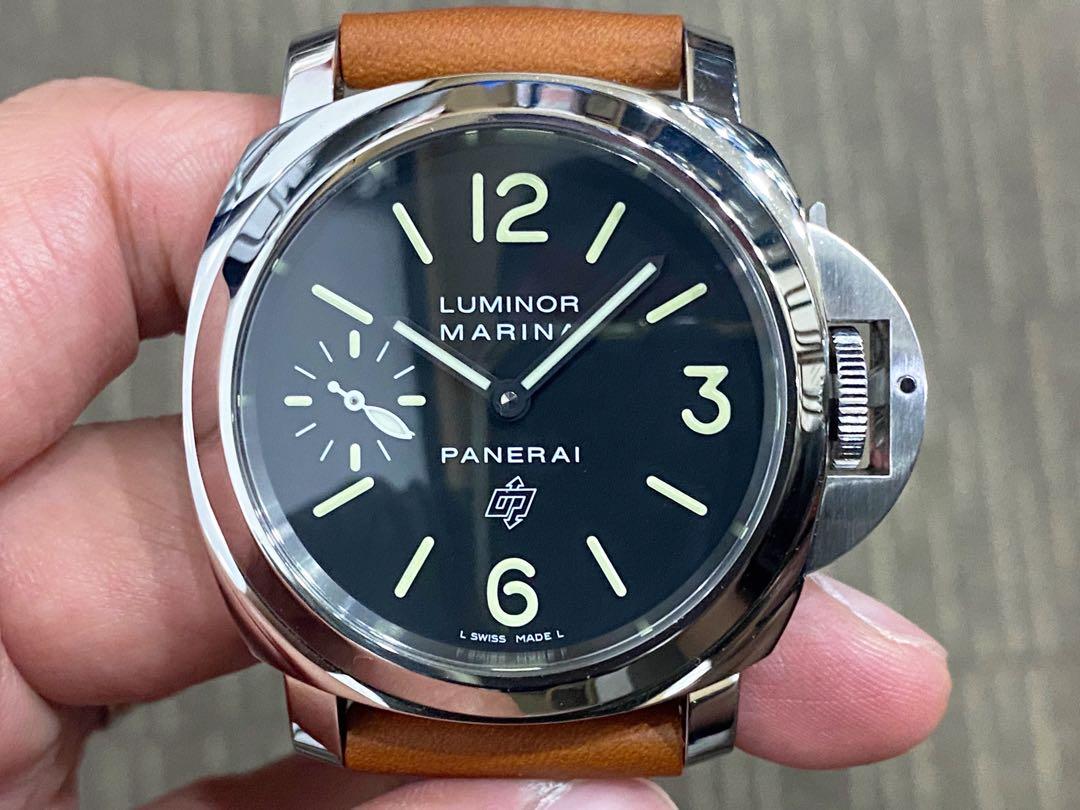Like New Complete Jan 18 Panerai Luminor Base Pam1005 Pam 1005 Unworn Strap Luxury Watches on Carousell