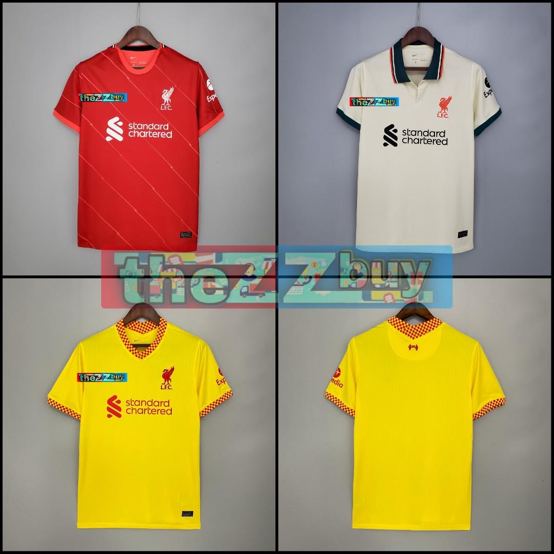 Liverpool fans version 20-21 TopThai quality third jersey Football Men Shirt