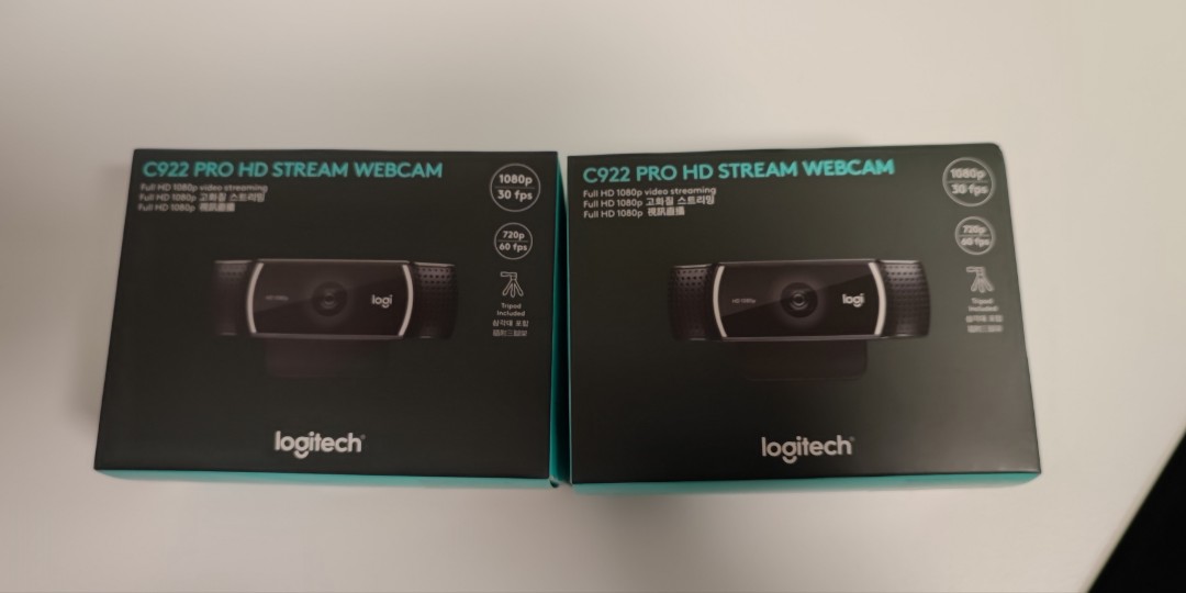 Logitech C922 PRO, 電腦& 平板電腦, 電腦周邊產品, 網絡攝影機